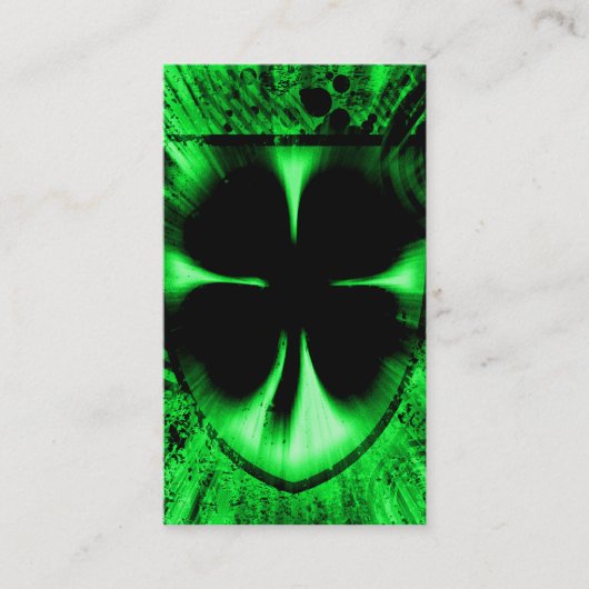 lichtdoorbraak geluk visitekaartje (Voorkant)