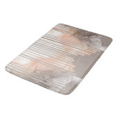 Lichtdoorsnede en Abstracte tan Badmat (Gekanteld)