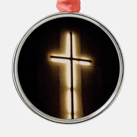Lichtdoorsnede Metalen Ornament (Voorkant)
