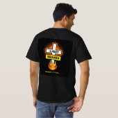 Lichtdrager - Shine for Jesus T-shirt (Achterkant volledig)