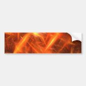 lichte Abstracte Fractal Background Bumpersticker (Voorkant)
