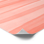 lichte  Abstracte Waterverf Kunst Poster (Hoek)