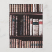 Lichte Academia Esthetische boekenplank Briefkaart (Voorkant)