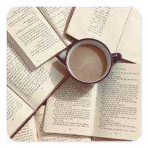 Lichte Academia Esthetische koffie en boeken