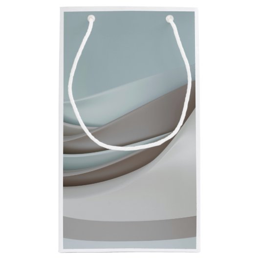 Lichte achtergrond geschenkzakken klein cadeauzakje (Achterkant)