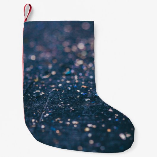 Lichte achtergrond kleine kerstsok (Voorkant)
