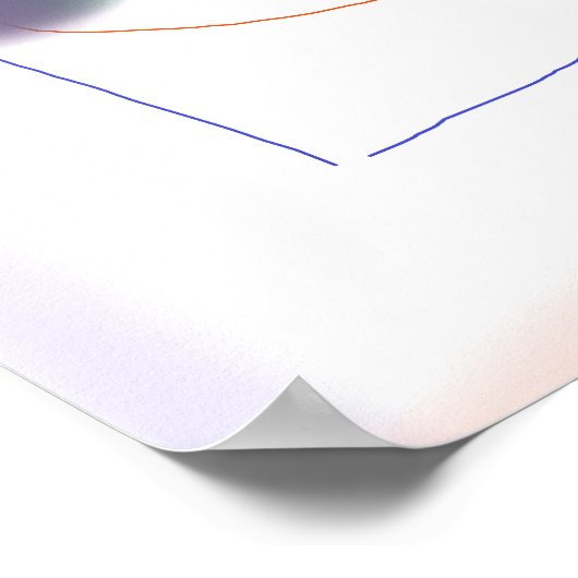 Lichte achtergrond poster (Hoek)