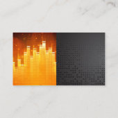 Lichte achtergrond voor Equalizer Visitekaartje (Achterkant)