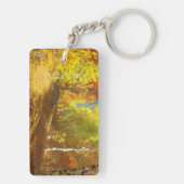 Lichte acrylSleutelhanger Sleutelhanger (achterkant)