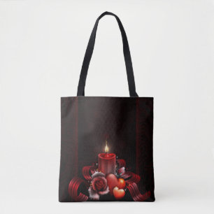 Lichte All-Over-Print Canvas tas, middelgroot Tote Bag
