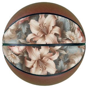 Lichte Antiek bloemen perfectie Basketbal