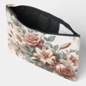 Lichte Antiek bloemen perfectie Etui (Open)