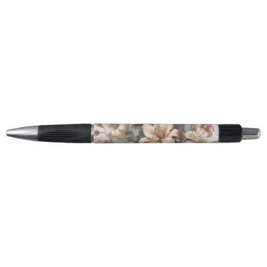 Lichte Antiek bloemen perfectie Pen (Voorkant)