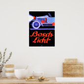 LICHTE AUTO'S EN   POSTER (Keuken)