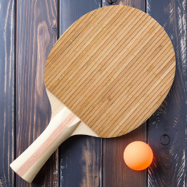 Lichte Bamboe Mat Tafeltennisbatje