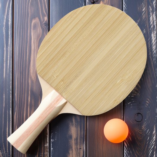 Lichte Bamboe Tafeltennisbatje