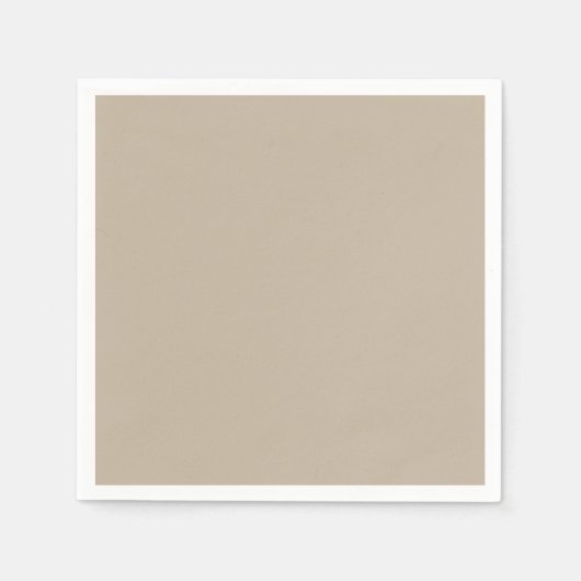 Lichte beige papieren servetten (Voorkant)