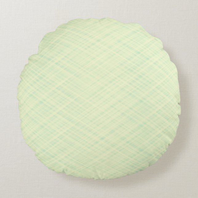 Lichte beige textuur. rond kussen (Voorkant)
