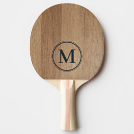 Lichte Berkenhout Monogram Tafeltennisbatje