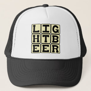 Lichte bier, gezonde Cerveza Trucker Pet
