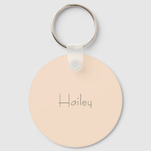Lichte Bisque Persoonlijke Sleutelhanger