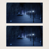 Lichte Bladwijzer van de spoel Visitekaartjes (Voorkant /achterkant)