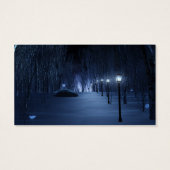 Lichte Bladwijzer van de spoel Visitekaartjes (Achterkant)