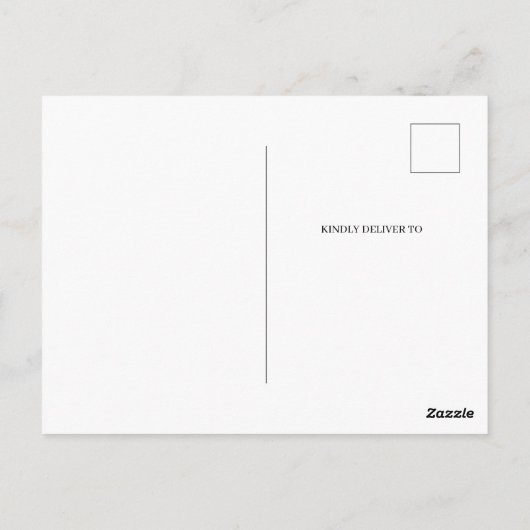 Lichte blauwe hemden Eenvoudig Dank u Briefkaart (Achterkant)