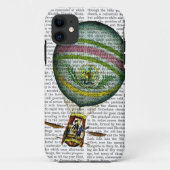 Lichte blauwe luchtballon Case-Mate iPhone case (Achterkant)