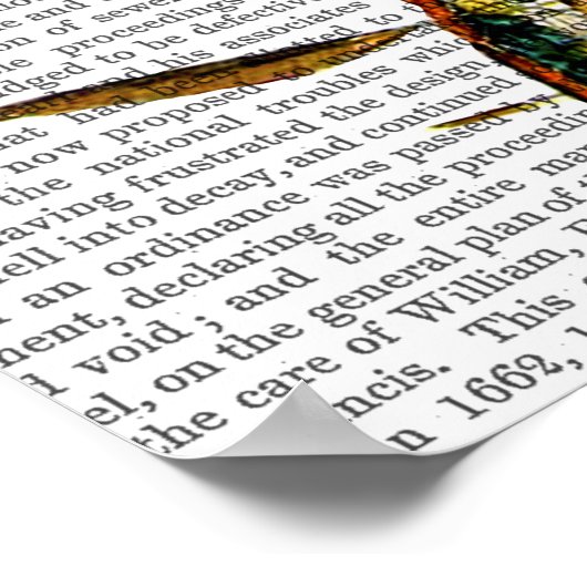 Lichte blauwe luchtballon poster (Hoek)