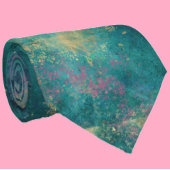 Lichte blauwe marineroze Abstracte Stropdas
