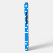 Lichte blauwe poolpunten Case-Mate iPhone case (Achterkant / Links)