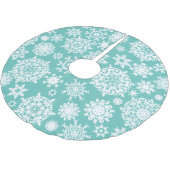 Lichte Blauwgroen kerstboomrok Kerstboom Rok (Gekanteld)