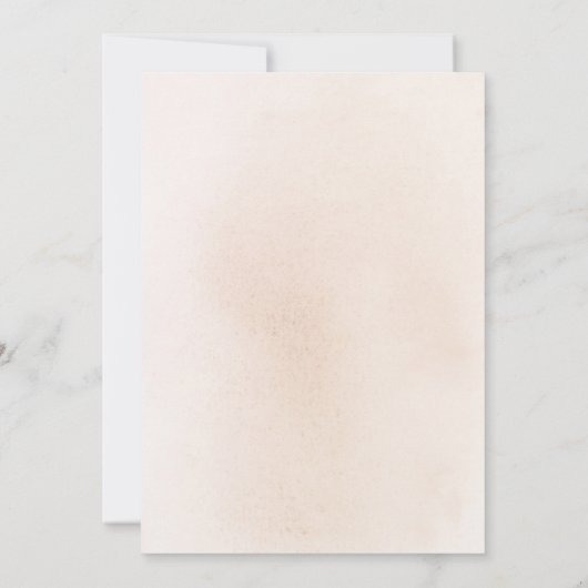 Lichte bloemen Pampas Grass Boho Engagement Party Kaart (Achterkant)