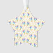 Lichte bogen Acryl Ornament (voorkant)