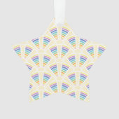 Lichte bogen Acryl Ornament (voorkant)