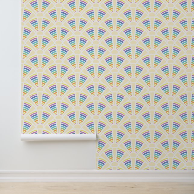 Lichte bogen behang (Applicatie)