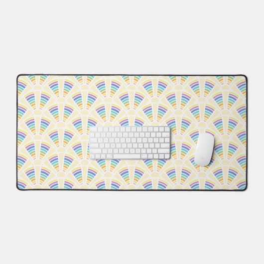 Lichte bogen bureaumat (Keyboard & Muis)