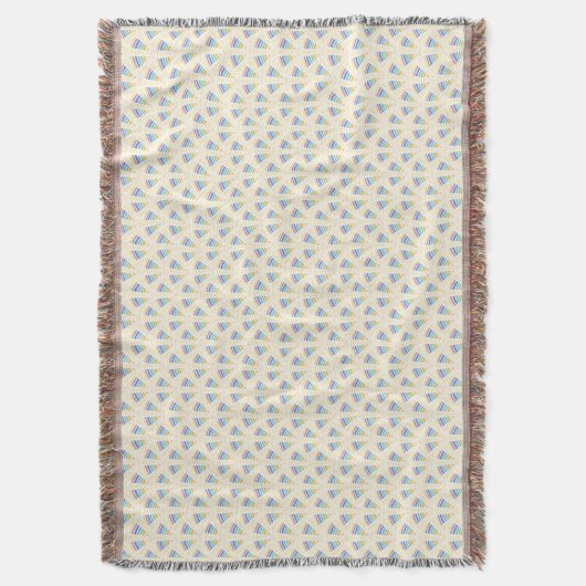 Lichte bogen gooien deken (Voorkant Verticaal)