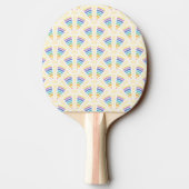 Lichte bogen Ping Pong Paddle Tafeltennisbatje (Achterkant)