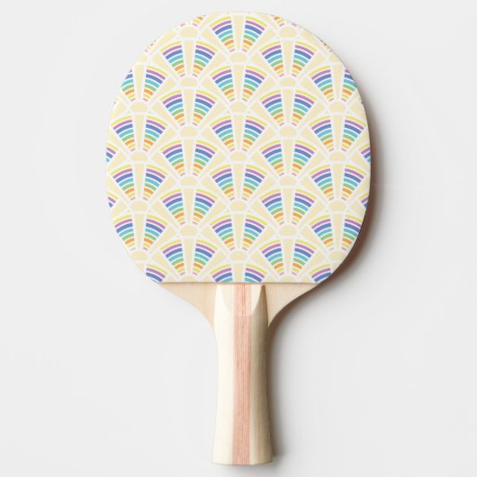 Lichte bogen Ping Pong Paddle Tafeltennisbatje (Voorkant)