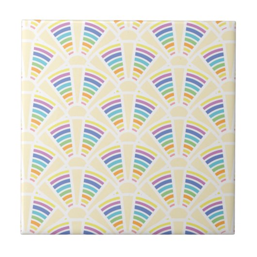 Lichte bogen Tegel Tegeltje (Voorkant)