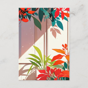 Lichte botanische tuin voor de deur informatiekaartje