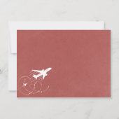 Lichte Bourgogne New York City Passport Bedankkaart (Achterkant)