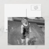 Lichte Boxer Fred Welsh, begin jaren 1900 Briefkaart (Voorkant / Achterkant)