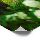 Lichte brandkranen in mijn Rubio Garden Poster (Hoek)