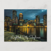 Lichte Briefkaarten van de Veldlijnen van de Stad (Voorkant)