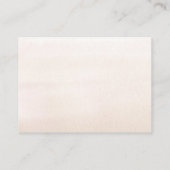 Lichte bruine en blauwe ballonnen Baby showers boe Informatiekaartje (Achterkant)