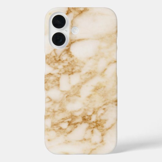 Lichte bruine marmer Case-Mate iPhone case (Achterkant)