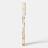 Lichte bruine marmer Case-Mate iPhone case (Achterkant / Rechts)